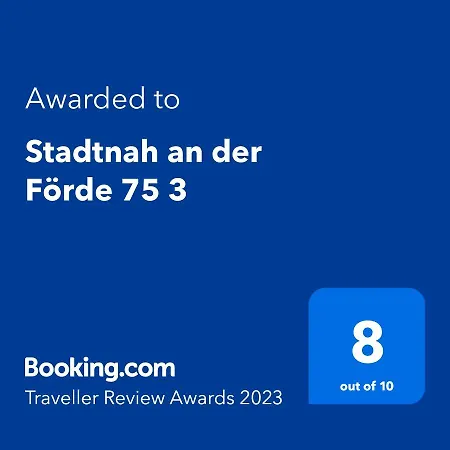 Stadtnah An Der Foerde 75 3 Apartment *